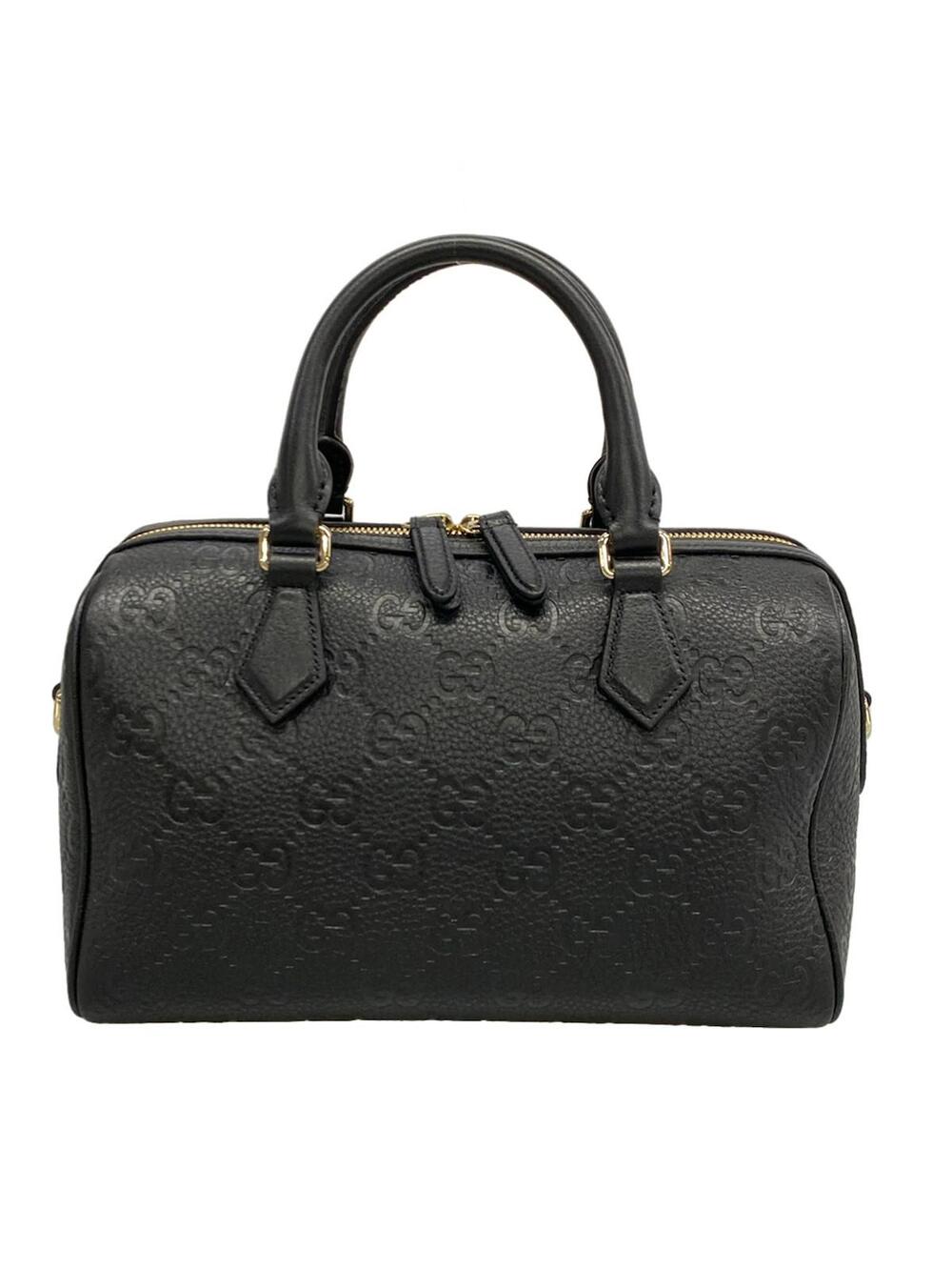 Gucci Gg Emblem Small Top-Handle Bag #363114G21B